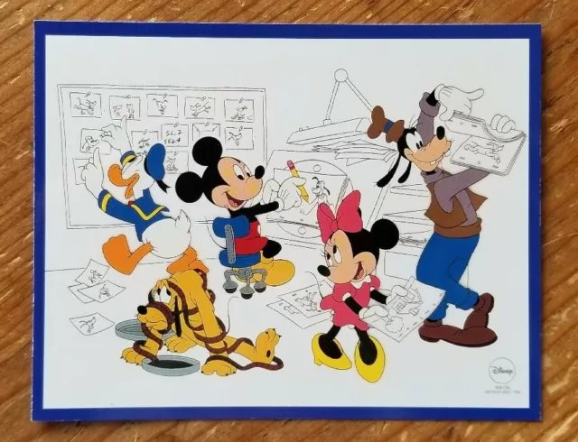 15 Walt Disney Studios Animation Art At the Studio with the Fab Five Promo cards
