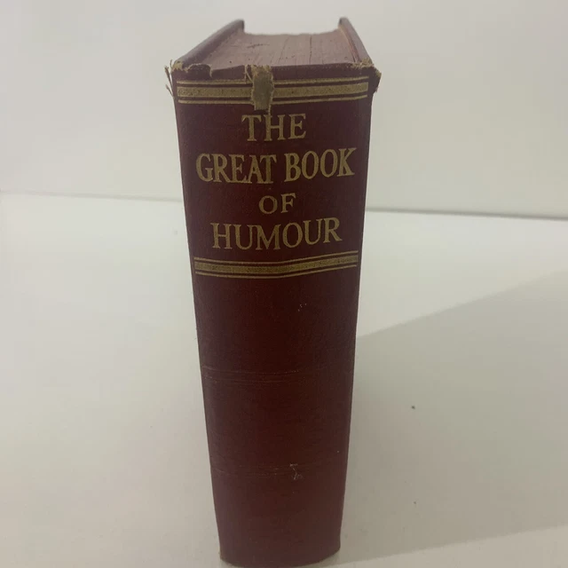 The Great Book Of Humour by J M Parrish Hardcover Odhams Press Ltd 1935 First Ed