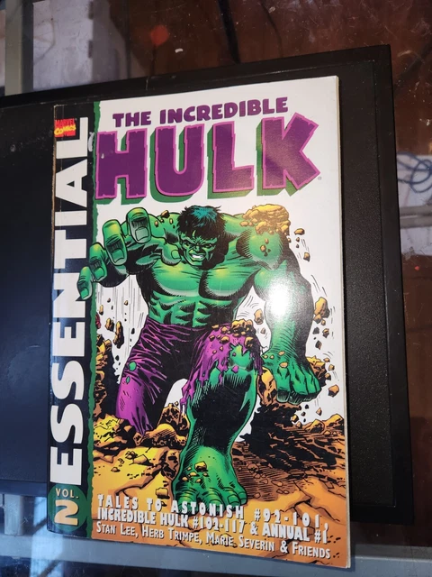 Essential Hulk Volume 2 Trade Paperback Marvel 2001 tpb tales to astonish 92-101