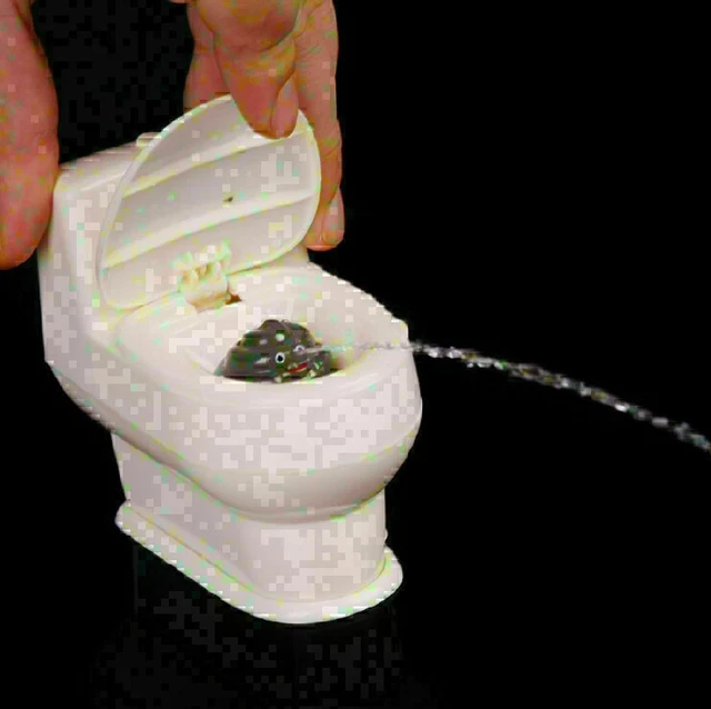 Joke Toy Pee Piss Toilet Seat Water Spray Trick Make Fun Party Prank Funny Gag