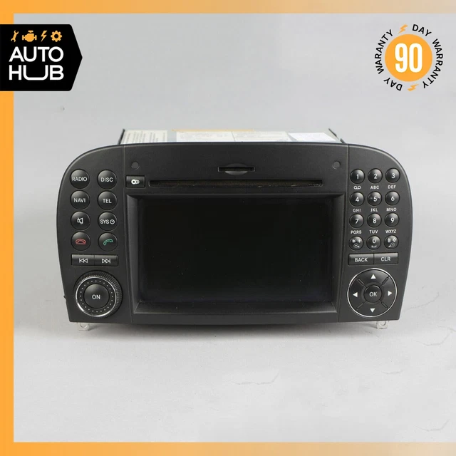 09-12 Mercedes R230 SL550 SL63 AMG Command Head Unit Radio Navigation CD OEM 66k