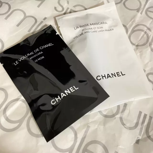 Chanel Le Volume de Chanel Mascara 10 Noir + 1 x La Base Primer 1g / 0.03oz