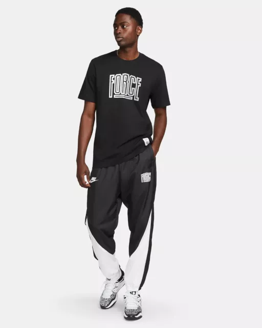 Nike Starting 5 Mens Size M Basketball Pants Black White New FB6966 010 • NWT 3