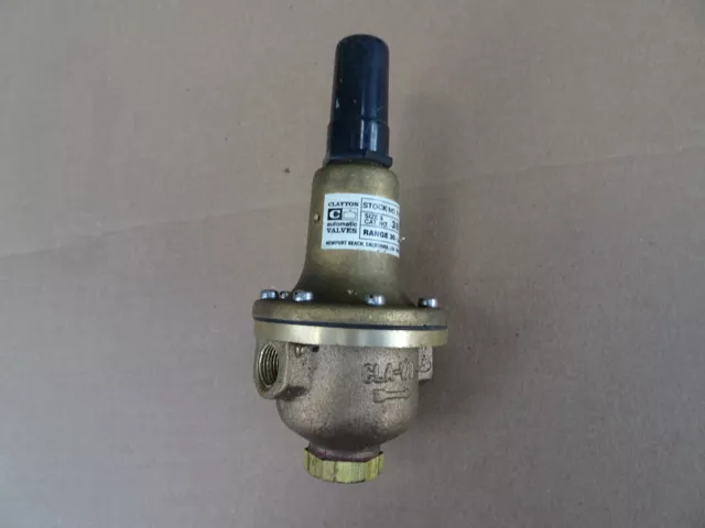 Cla Val 3/8 Crd 7194304H 30 To 300 Psi