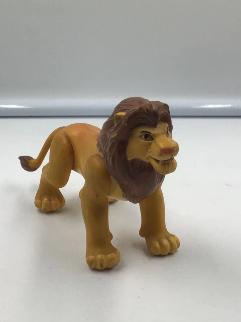 1996 Disney Mcdonalds Happy Meal Toy Simba The Lion King Figure