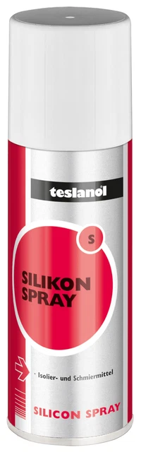 3x TESLANOL S Silikon-Spray isoliert-schützt-schmiert 400 ml