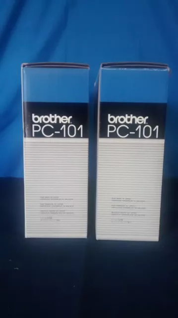 (Lot of 2) Brother PC-101 Printing Toner Cartridge [COS] 2