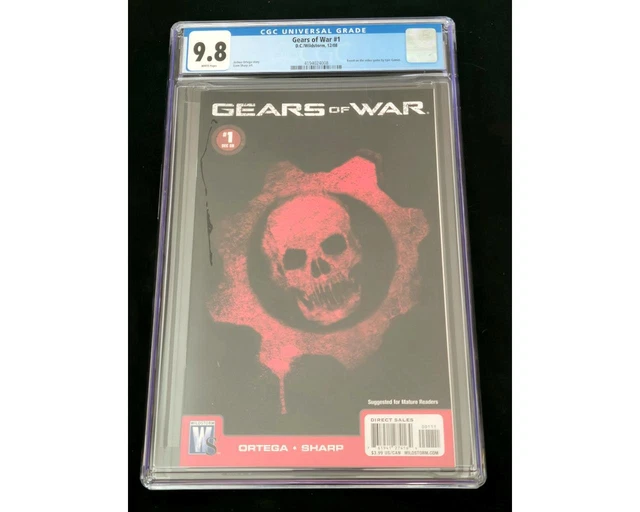 Gears Of War #1 Cgc 9.8 1St Gears Of War Exceedingly Rare And Htf Wildstorm