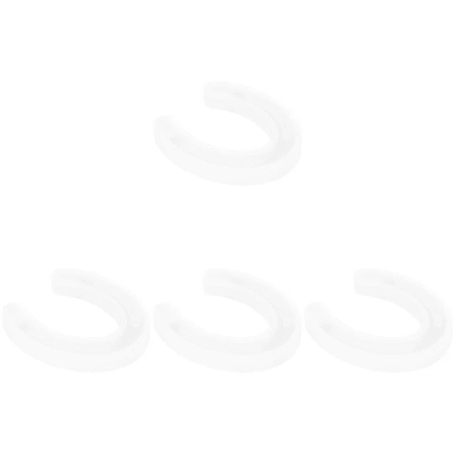 4 Pieces Horseshoe Mold Molds DIY Soap Molds Soap Stencil