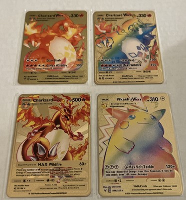 pikachu vmax rainbow gold