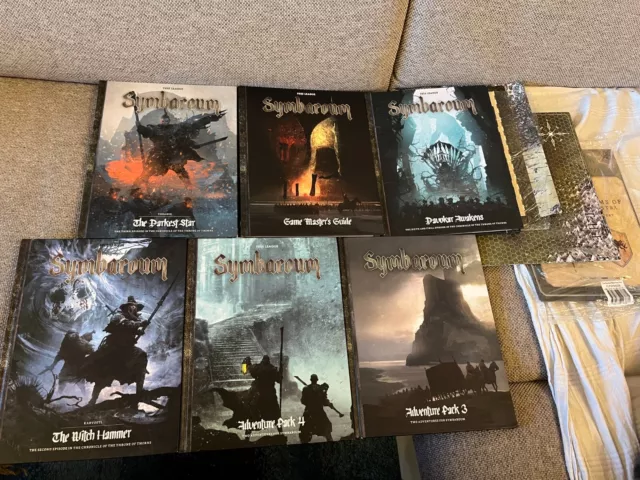 Symbaroum Collection (Adventure and Campaign Books, some rare out of print book)