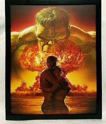 Incredible Immortal Hulk by Alex Ross FRAMED 11x14 Art Print Marvel Comics Poste