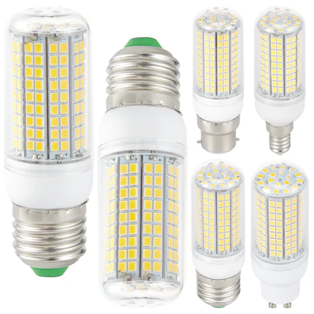 E27 GU10 E14 B22 LED Bulbs Corn Lighs 100W Equivalent 1000LM 180 LED Bulbs Lamp