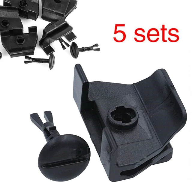 Lot De 100 Clips Pare-chocs Bleus Pour Toyota/Lexus - Références 75392-35200, 75392-04010, Etc.