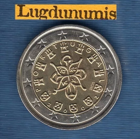 Portugal 2002 2 Euro SUP SPL provenant d'un rouleau - Portugal
