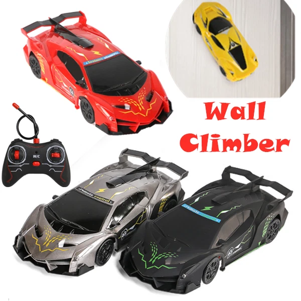 NEW WALL CLIMBER Remote Control Car Kids Toy RC Car Dual Modes Wall