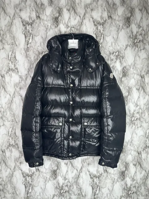 Moncler Brel Puffer Jacket Authentic Size 5 Fits XL Men’s Black Coat