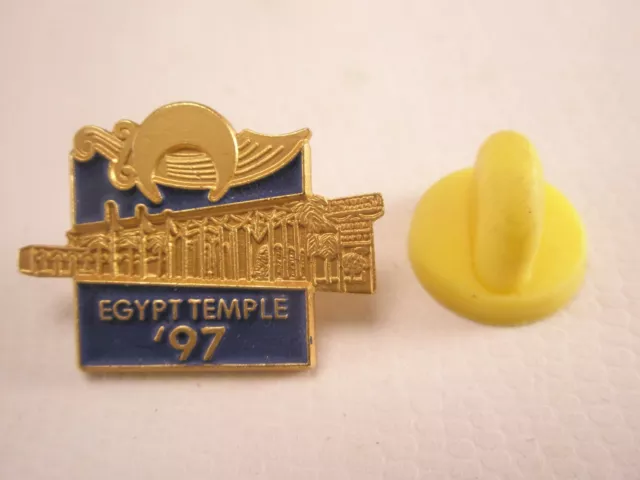 1997 Shriner's Egypt Temple Vintage Lapel Pin/Tie Tack masons masonic