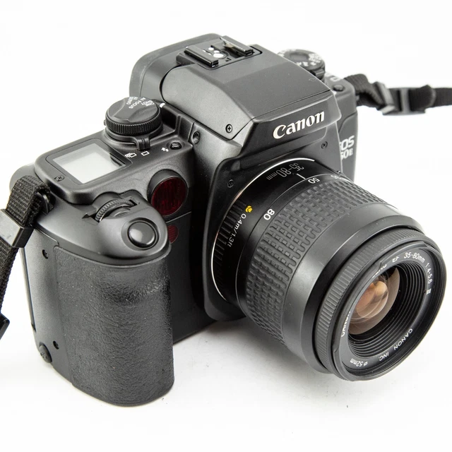 Canon EOS 50e 35mm appareil photo argentique 35-80mm zoom / film SLR camera kit