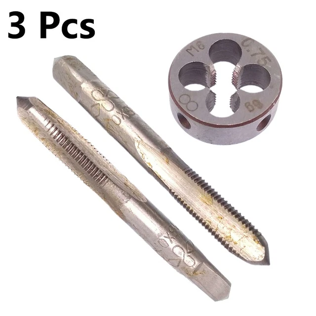 HSS M6 x 0 75 mm trapano da taglio & M6 x 0 75 mm filettatura destra metrica