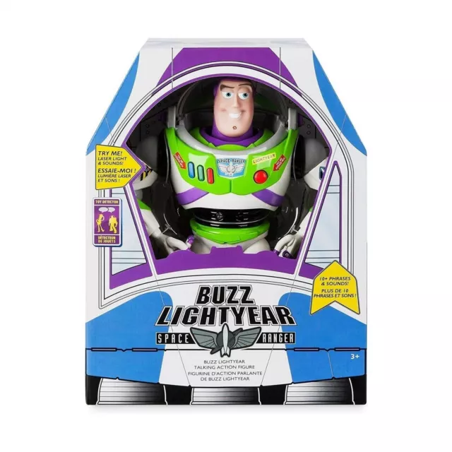 Disney Pixar Toy Story Buzz Lightyear Intractive Talking Action Figure 12' 63862