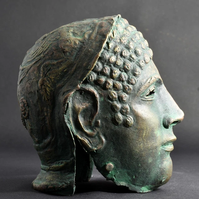 Réplica Única 200 Ad Desfile Legionario Romano Casco-Mascara Color Bronce... 2