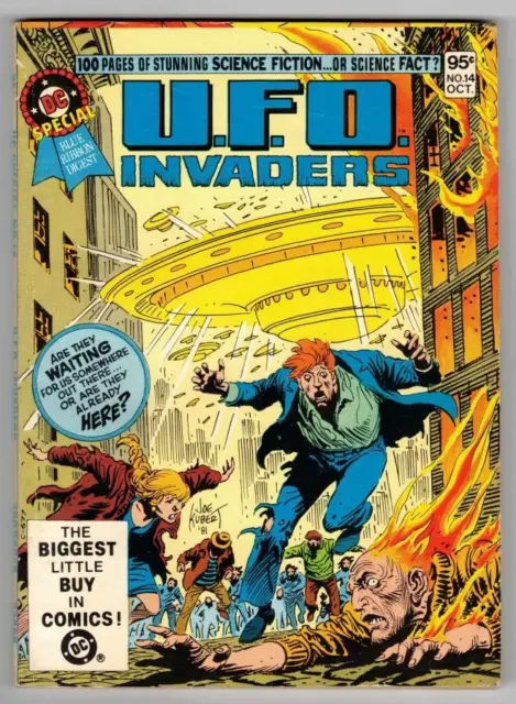 DC Special Blue Ribbon Digest #14 U.F.O. Invaders 1981