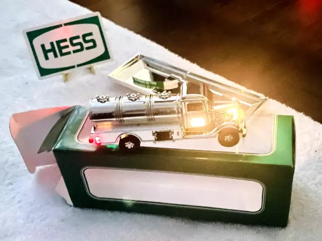2006 Hess Chrome Mini "First Hess Truck, NYSE Special Edition Not Sold To Public