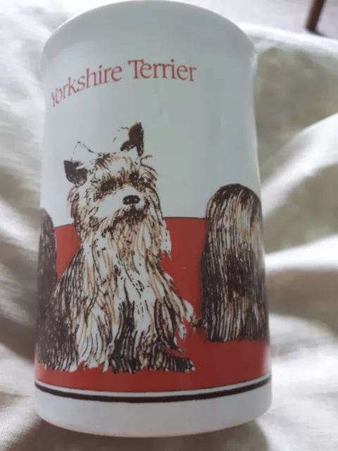 Dunoon Yorkshire Terrier 'Yorkie'  Mug Vintage STONEWARE  Made In Scotland