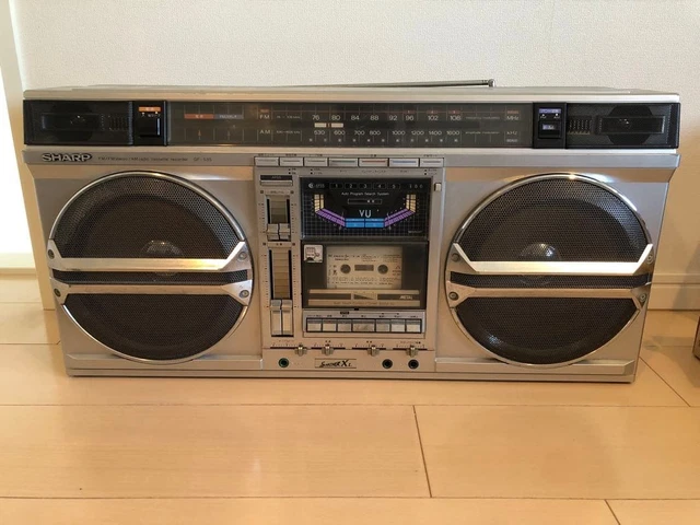 SHARP Searcher-XL GF-305SB SHARP GF-505SB The Searcher XL Boombox