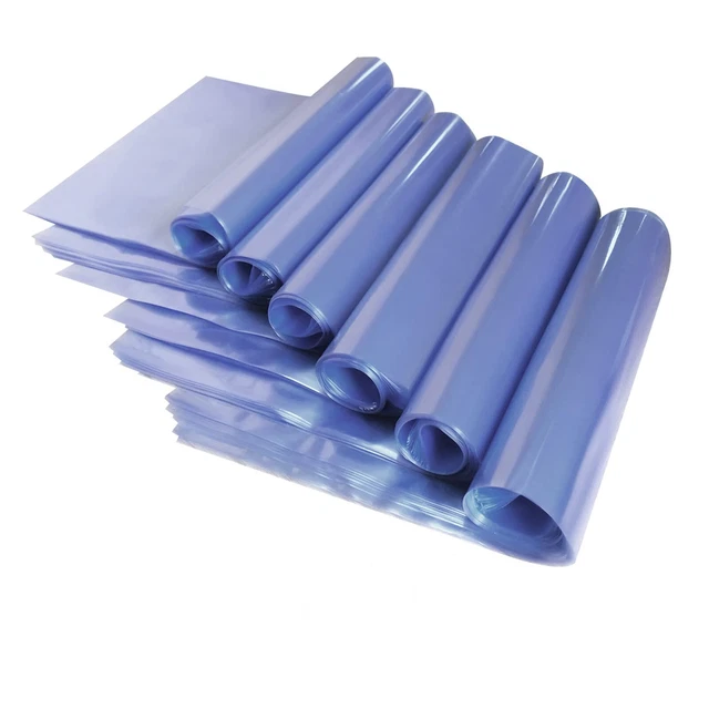 200pcs 6x11'' Shrink Bags, Shrink Wrap Bags Heat Seal PVC Film 100 Ga for Soa...