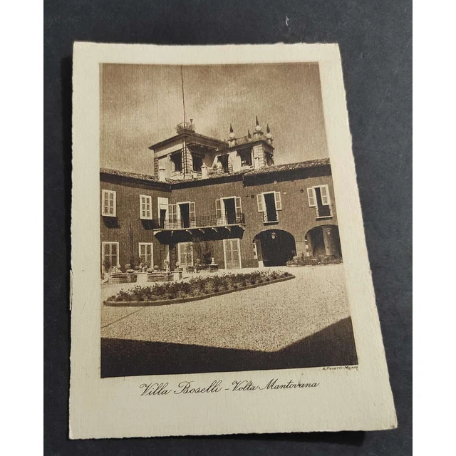 Cartolina Volta Mantovana - Villa Boselli