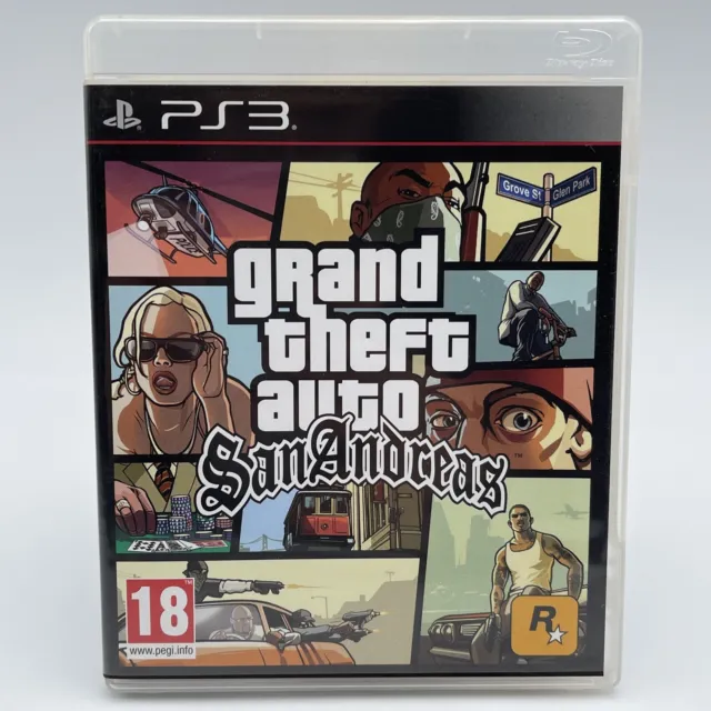 GTA San Andreas PS3 / Jeu Sur PlayStation 3 (Grand Theft Auto)