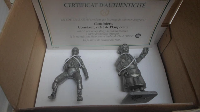 Coffret C-B-G Paris ancien Soldats de plomb / Empire / Napoléon / Jouet - Collection