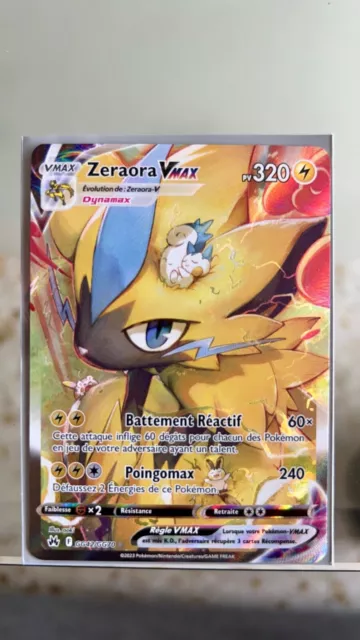 Carte Pokemon Zeraora VMAX GG42/GG70 EB12.5 Zénith Suprême NEUF FR ⭐️
