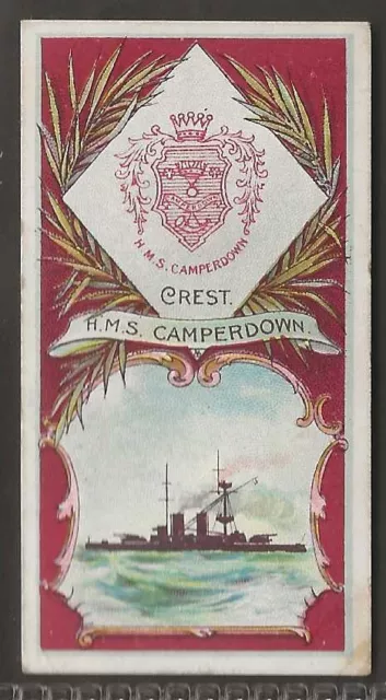 Hill (Rj) - Schlachtschiffe & Wappen 1901 - #17 - Hms Camperdown