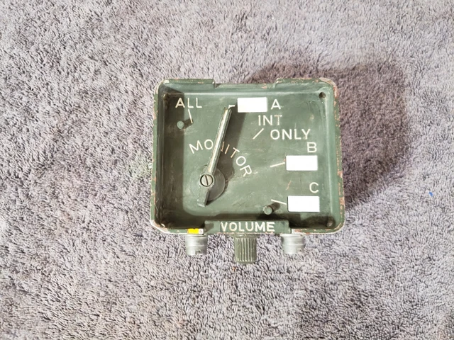 Military Radio AN/VIC-1 Intercom Control Box C-10456/VRC for vehicles , M1 Tank