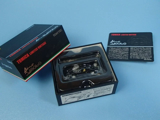 TOMICA LIMITED VINTAGE TLV 1/64 Ferrari Dino 246GTS Black