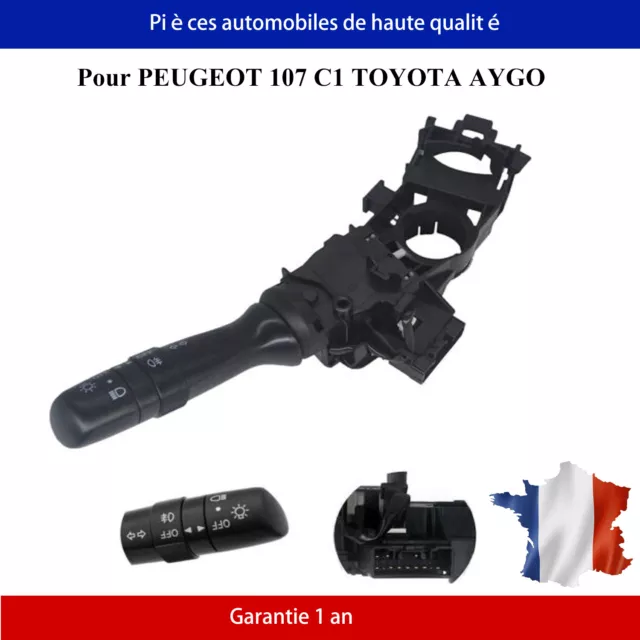 Pour PEUGEOT 107 C1 TOYOTA AYGO Citroen C1 6253.A0 6253A0 Commodo de phares neuf