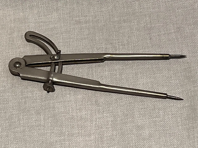 Vintage Sargent 8" Divider Compass Machinist Engineering Drafting Tool