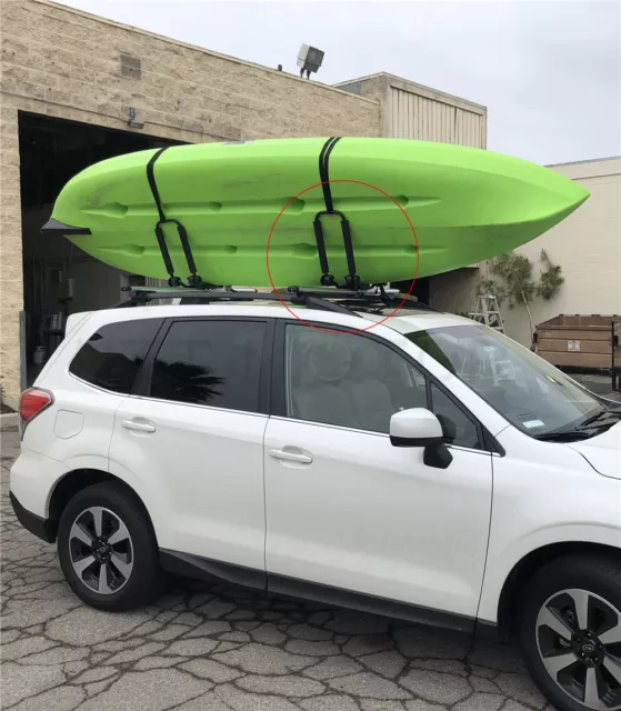 Universale Pieghevole Kayak / Snowboard / Barca Trasportatore Tetto Rack Croce