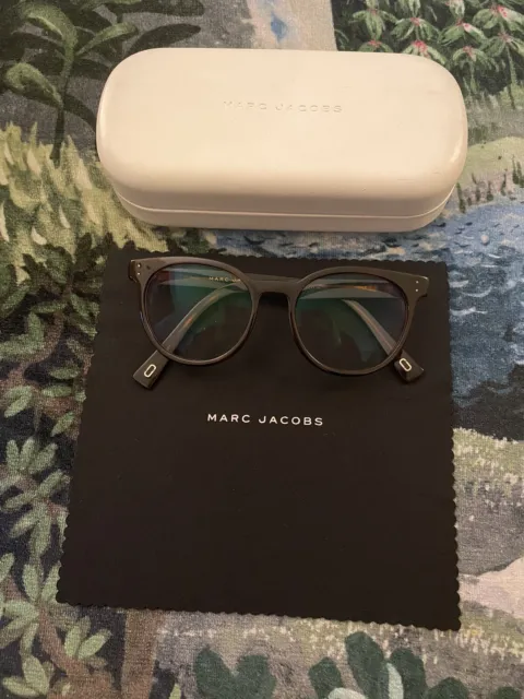 Marc Jacobs 126 ZY1 140 Unisex Eyeglass Frames Brown Tortoiseshell