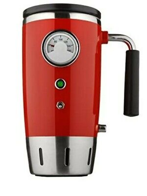 Tech Tools 12V Analog Temperature Gauge Thermal Insulated Auto Mug (Red) PI-4121