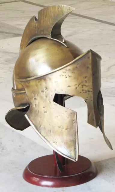 300 King Leonidas Spartan Helmet Warrior Costume Medieval Helmet Liner Gift