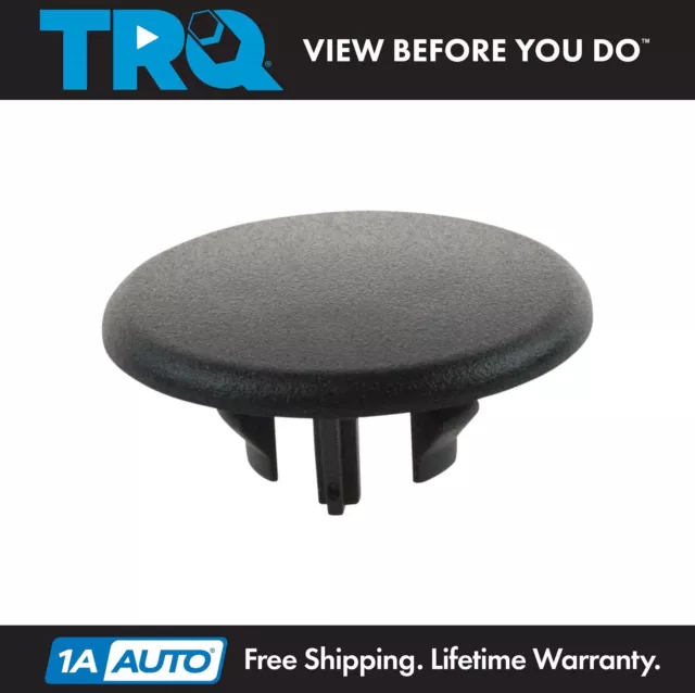 TRQ Door Armrest Trim Cover Black Rear Left or Right LH for Cadillac Chevy GMC