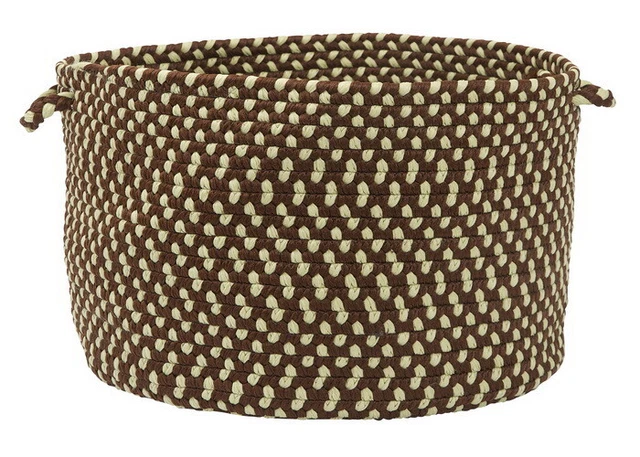 Colonial Mills MG89A014X010 Montego- Bright Brown 14 in. x 10 in. Utility Basket