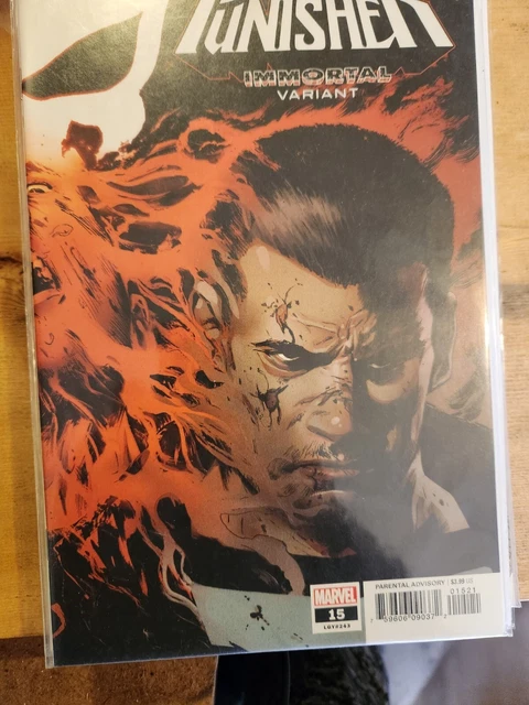 The Punisher #15 Immortal Variant Edition Marvel Comics Matthew Rosenberg 2019
