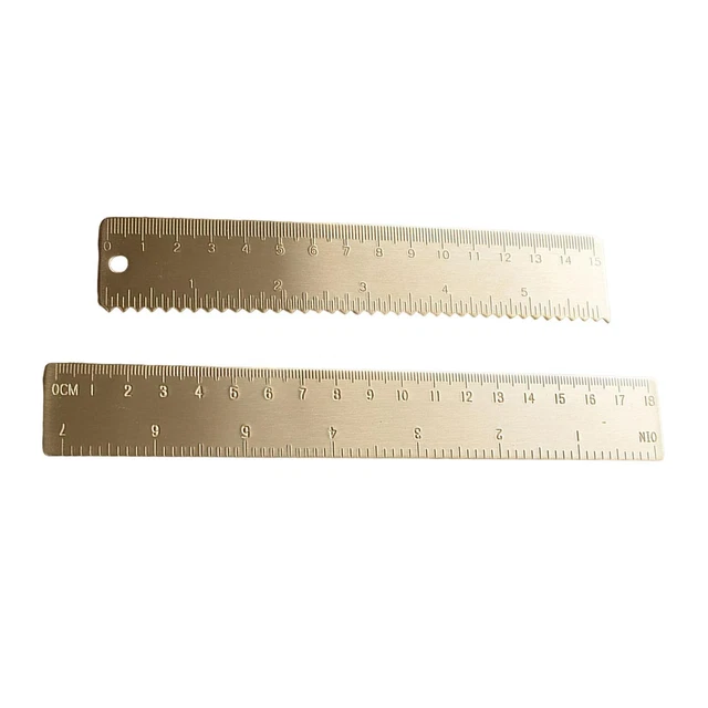 Séparateur Proportionnel En Laiton Massif Avec Pointe Acier – Outil Dessin Précis 22,9 Cm + Étui Cuir