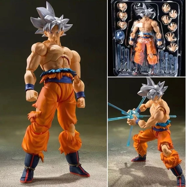 ANIME DRAGON BALL Z SHF Son Goku Ultra Instinct White Action 