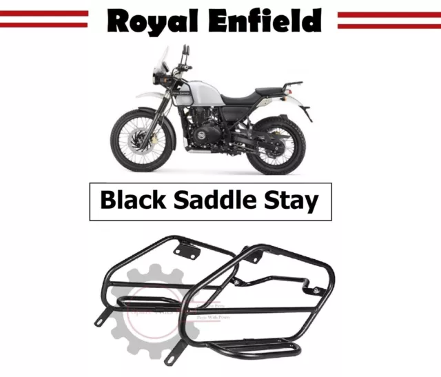 "Soporte de sillín" negro apto para Royal Enfield Himalayan 411 BS6